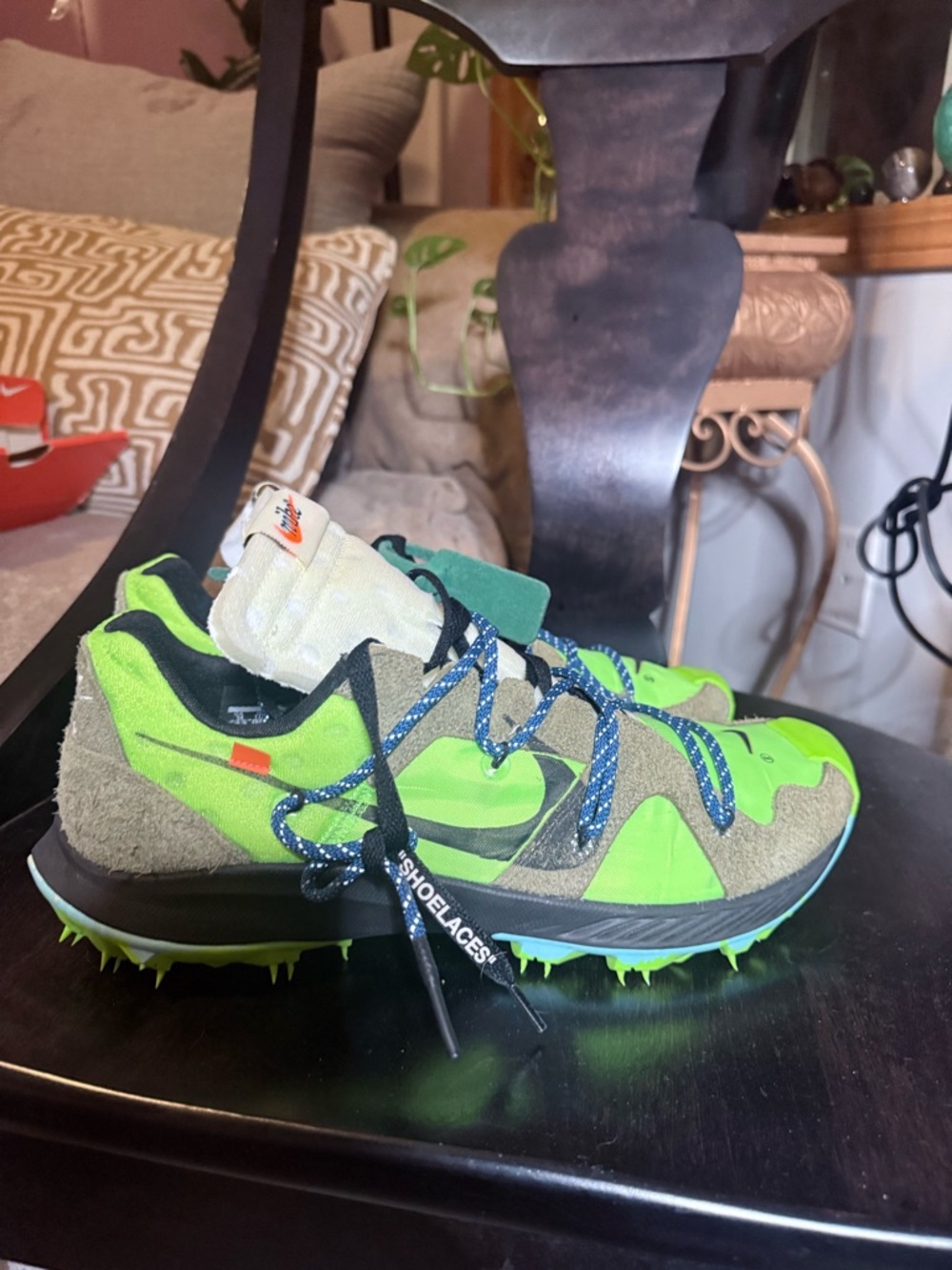 Nike x Off White Zoom Terra Kiger 5 low trainers. Men’s size 14